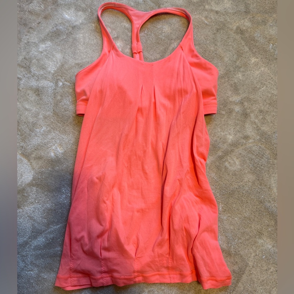 Lululemon Coral Sleeveless Tank Top SZ6